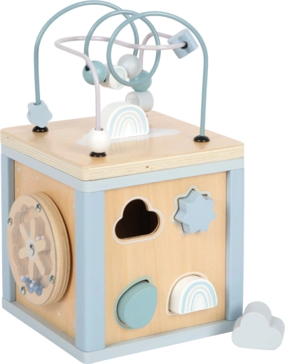 Cube d’activités motrices Small Foot bleu