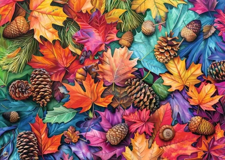Puzzle Ravensburger Magie de l’automne 500 pièces