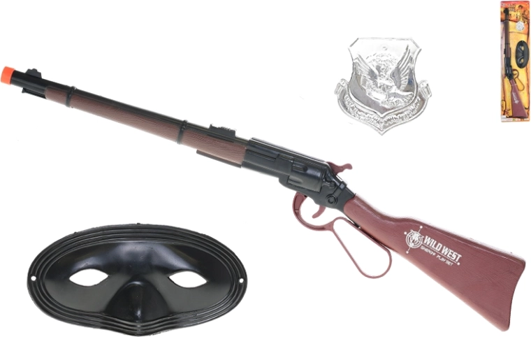 Fusil à cliquet de cow-boy 57 cm pour enfants