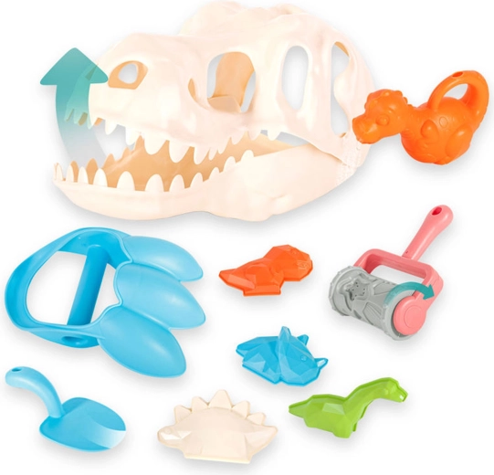 Woopie coffret dinosaures pour le sable – fouilles, 9 pièces