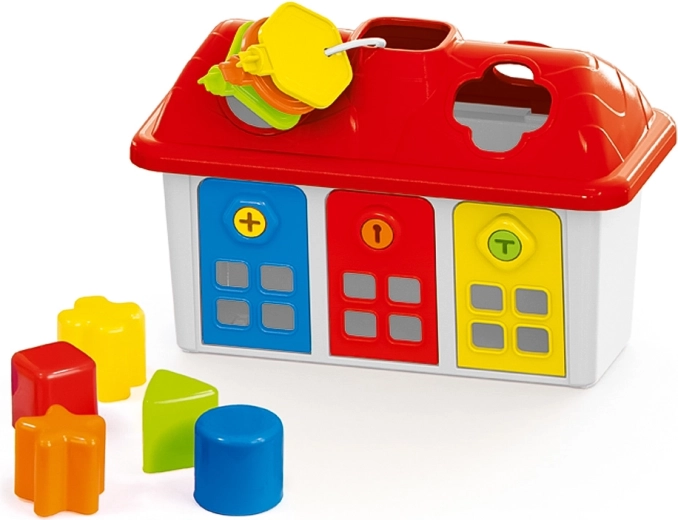 Maison à formes à encastrer avec portes verrouillables