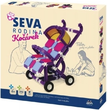 Ensemble de construction SEVA Famille Poussette
