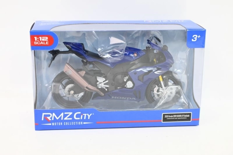 Modèle réduit de moto RMZ Hobby Honda CBR1000 Fireblade bleu 1:12