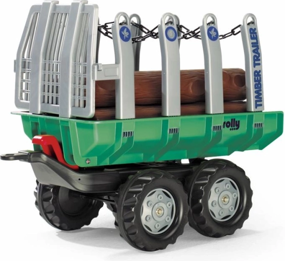Remorque à grumes Timber Trailer verte
