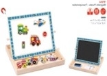 Puzzle magnétique - transport
