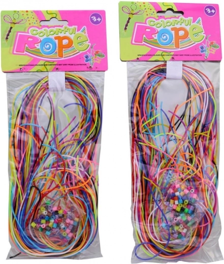 Cordons à tresser avec accessoires 80 cm