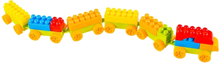 Roues pour construire des petites voitures et des trains