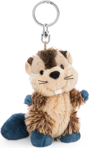 Porte-clés en peluche NICI castor Harry 10 cm
