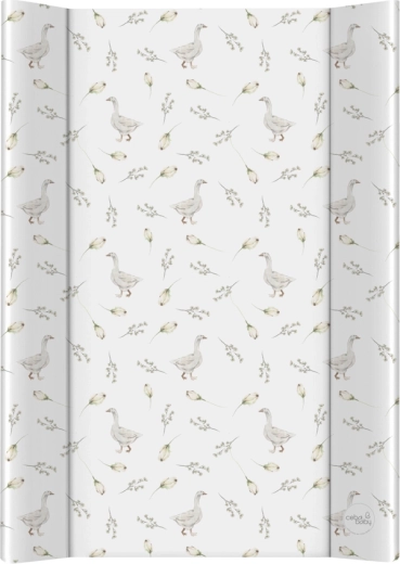 Matelas à langer souple Ceba baby avec bords latéraux Basic Goose 50 × 70 cm
