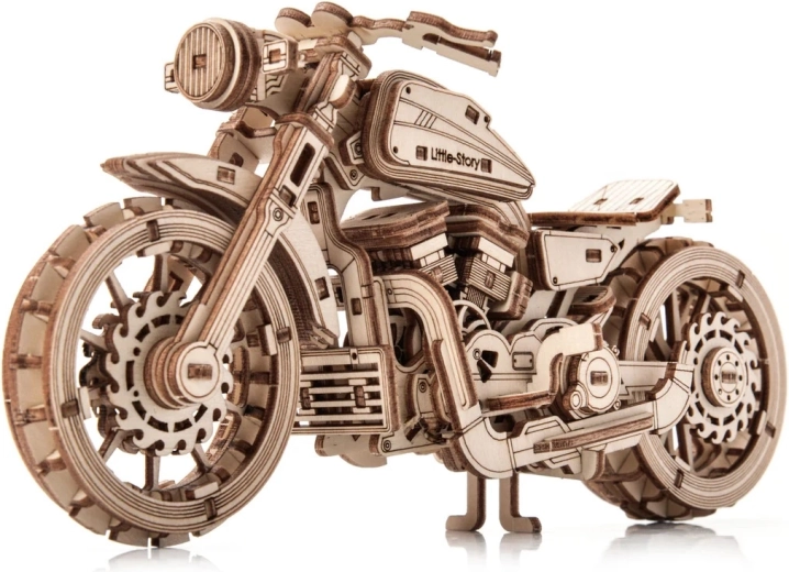 Little Story puzzle 3D en bois moto Speedtail