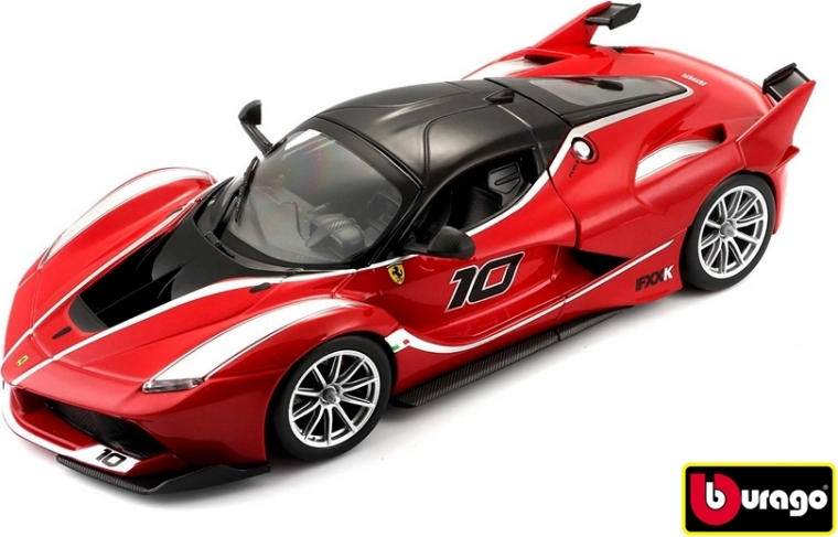 Bburago 1:24 Ferrari Racing FXX K Métallique Rouge