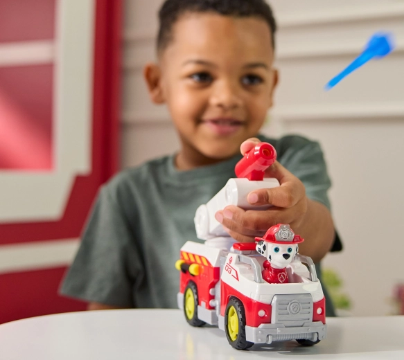 Figurine de Marshall et conduite fluide