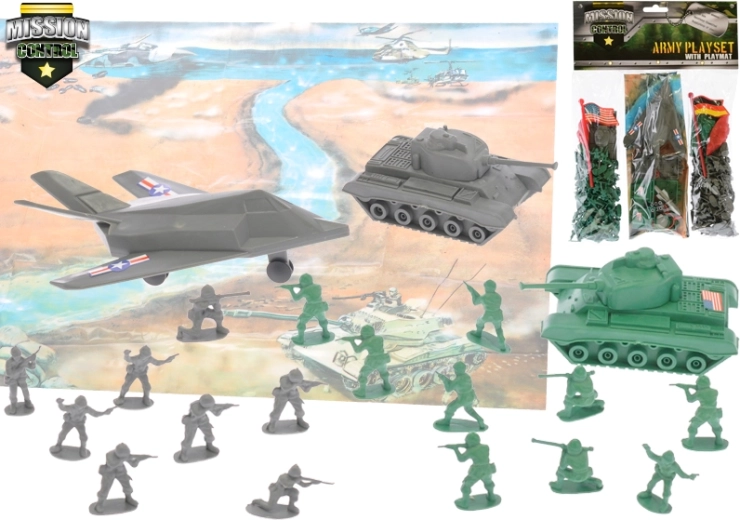 Mission Control set de mini soldats avec accessoires