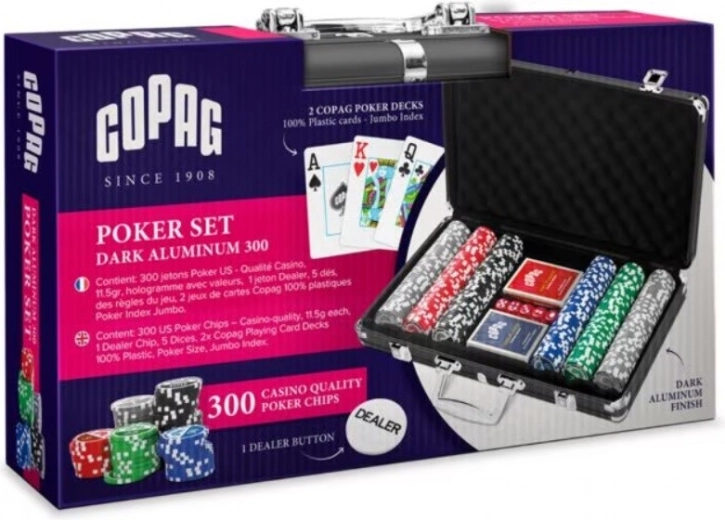 Set de poker 300 jetons