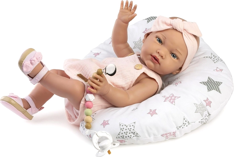 Poupée réaliste bébé fille Guca New Born 42 cm