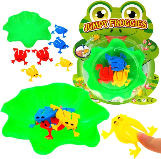 Petites grenouilles sauteuses - jeu familial amusant