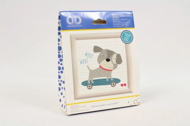 Diamond Dotz Skate i woof – broderie diamant créative