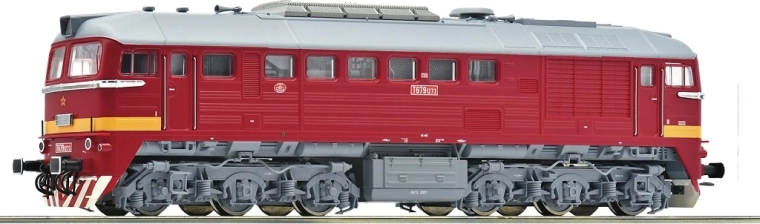 Locomotive diesel Roco T679.1 « Sergej » ČSD numérique avec son
