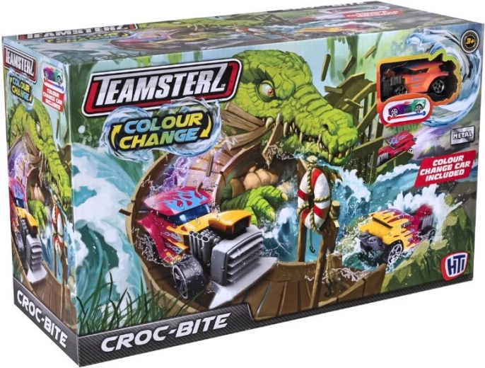 Voiture en métal à changement de couleur