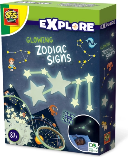 Explore signes du zodiaque lumineux