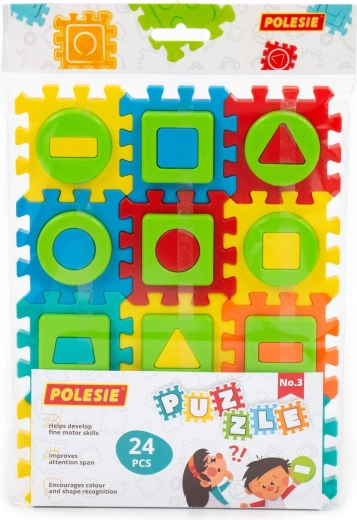 24 pièces pour assembler et jouer
