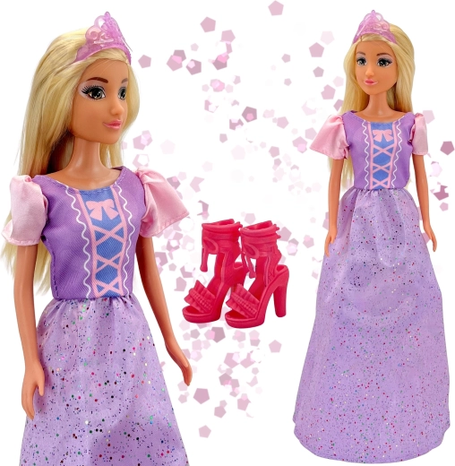 Robe de bal scintillante de princesse