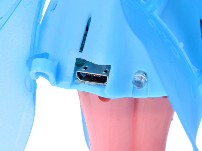 Recharge USB et mise en marche simple