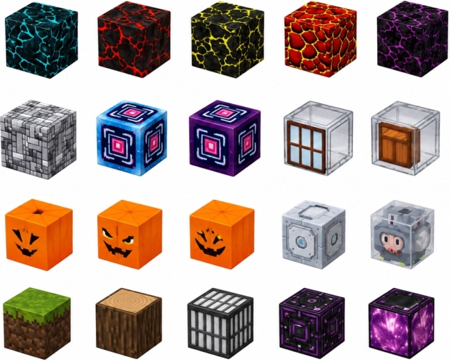 Design fantasy pixelisé avec impressions uniques
