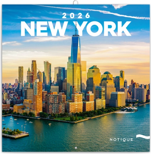 Calendrier de notes New York 2026