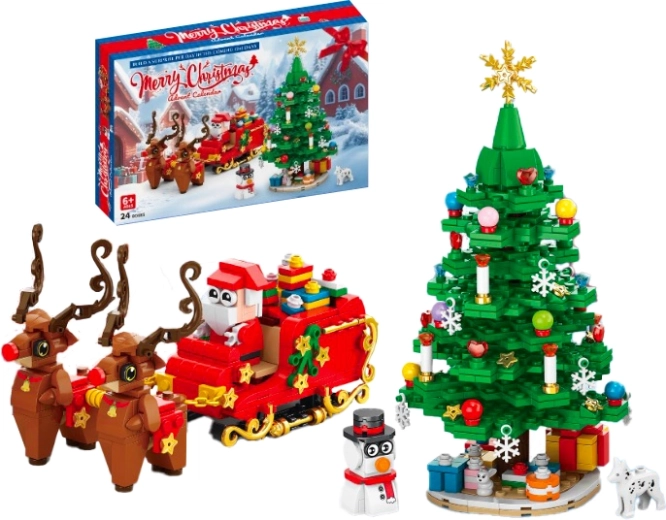 Calendrier de l’Avent Lele Brother rêve de Noël et sapin (940 pièces)