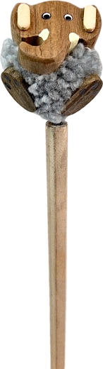Crayon en bois avec pompon Éléphant 2Kids Toys