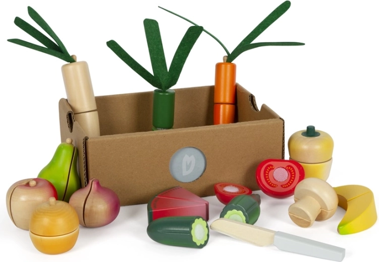 Set de fruits et légumes à découper Fresh de Small Foot