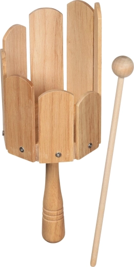 Tambour de jeu pour enfant en bois massif