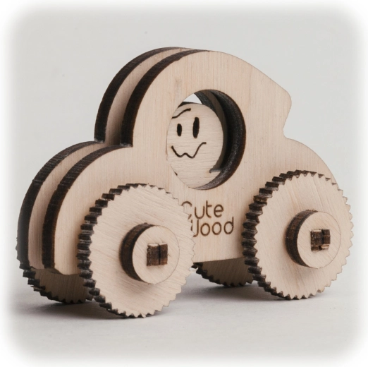 CuteWood puzzle 3D en bois mini scarabée