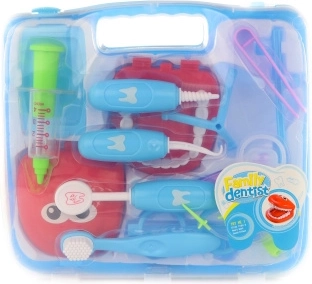 Trousse de dentiste pour enfants dans une valisette