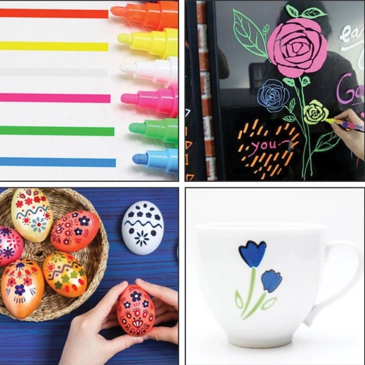 Utilisation polyvalente sur verre, céramique et métal