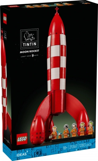 LEGO Ideas Tintin et la fusée vers la Lune