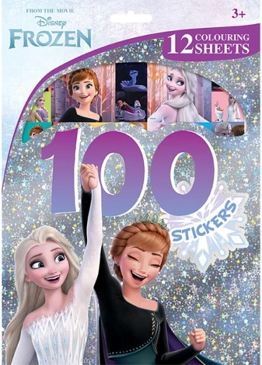 La Reine des Neiges : 100 autocollants et coloriages