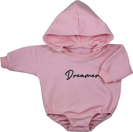 Body de survêtement pour bébé à capuche Koala Dreamer rose