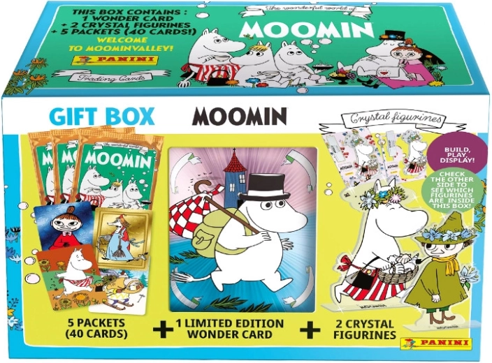 Coffret cadeau Panini de cartes à collectionner Moomins