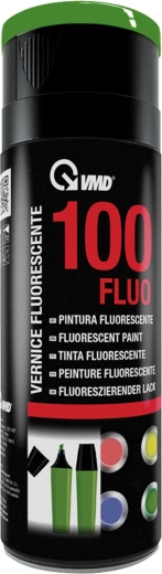 Peinture acrylique fluorescente en spray verte 400 ml