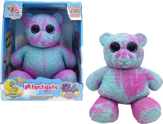 Epee Mięciuś ours en peluche ultra doux 28 cm menthe-rose mat
