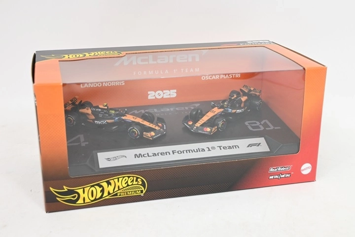 Hot Wheels Premium Formule 1 McLaren Team 2-pack