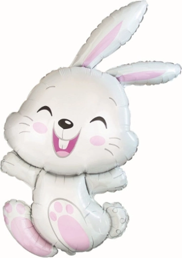 Ballon en aluminium Lapin