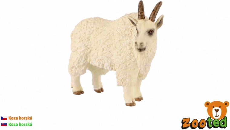Chèvre de montagne – figurine en plastique 10 cm - 1 pièce