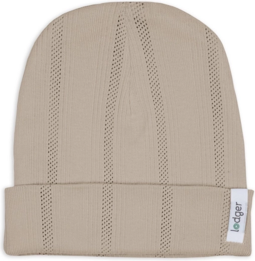 Bonnet pour bébé Lodger Pointelle shell 0–6 mois