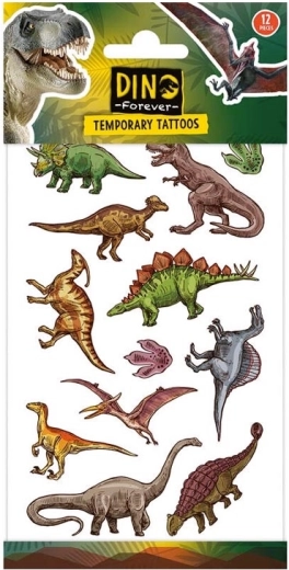 Tatouages temporaires dinosaures