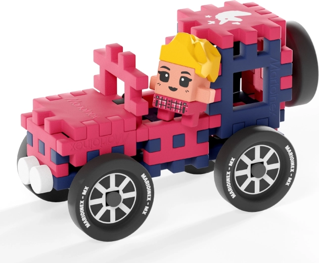 Véhicule avec roues libres