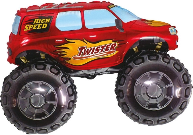 Ballon en aluminium voiture Twister 68 × 96 cm