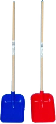 Pelle avec manche en bois pour enfants